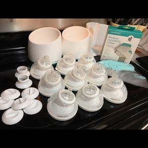 EUC NanoBebe Starter Set with extra bottles